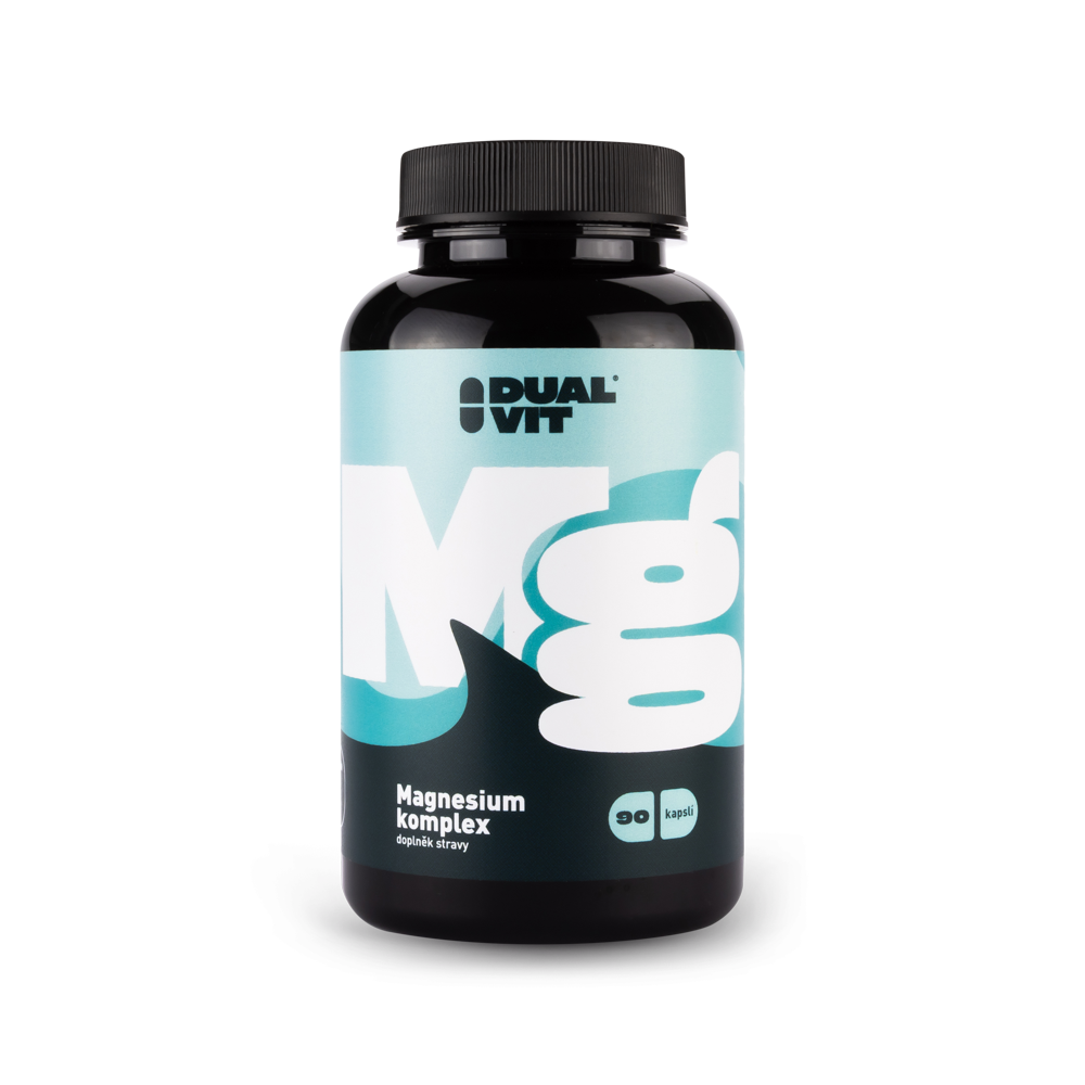 Magnesium Komplex, 125 mg, 90 kapslí – přispívající ke snížení únavy a vyčerpání