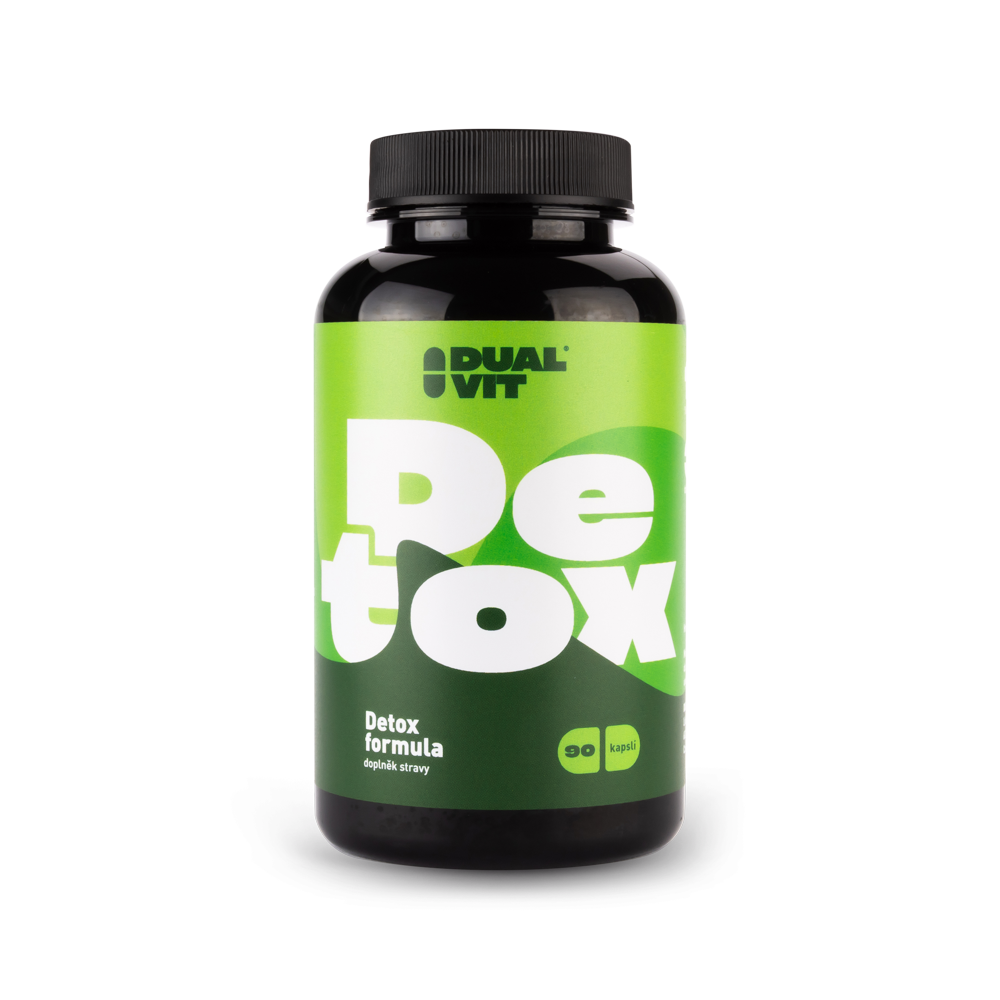 Detox formula, 90 kapslí – podporující zdravé trávení