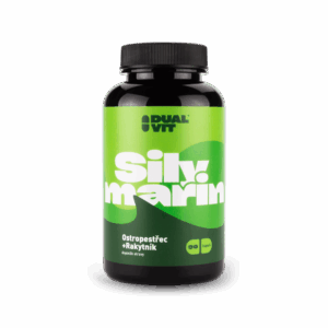 Silymarin – Ostropestřec + Rakytník, 300 mg, 90 kapslí – přispívající k normálnímu trávení
