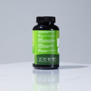 Matcha BIO, 400 mg, 90 kapslí – přispívající k dlouhotrvající energii