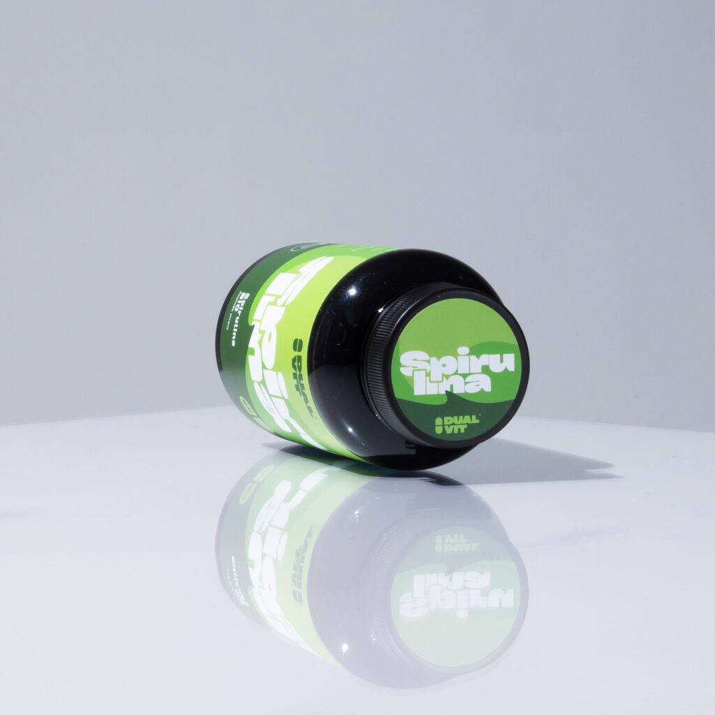 Spirulina BIO, 420 mg, 90 kapslí – podporující kontrolu tělesné hmotnosti