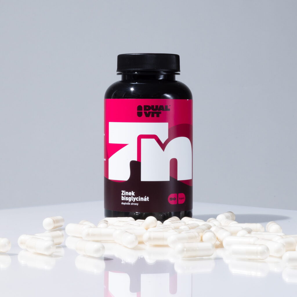 Zinek Bisglycinát, 15 mg, 90 kapslí – podporující zdravou pokožku a imunitní systém