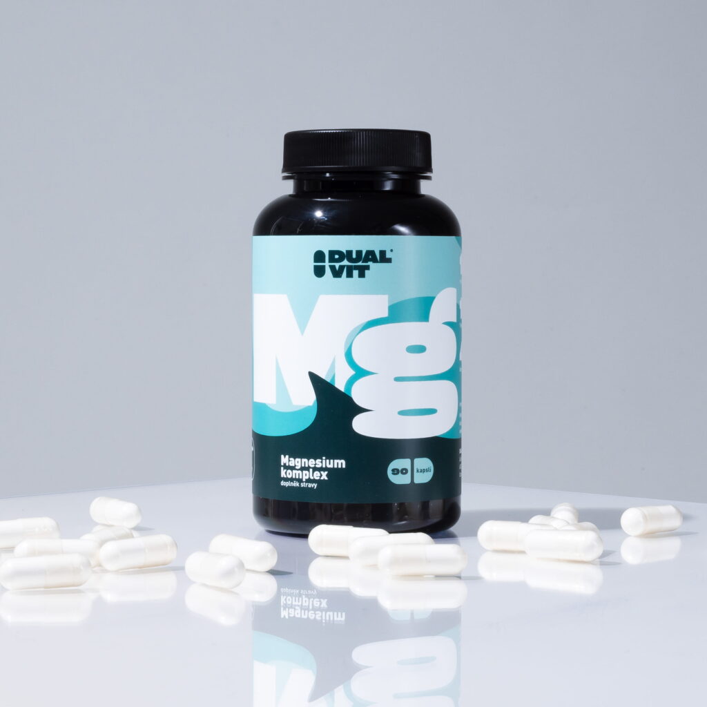 Magnesium Komplex, 125 mg, 90 kapslí – přispívající ke snížení únavy a vyčerpání