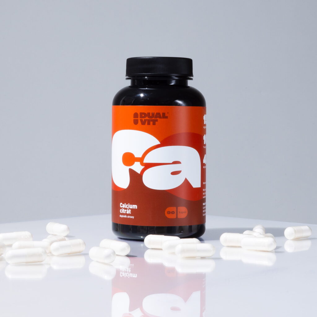 Calcium Citrát, 130 mg, 90 kapslí – přispívající k pevnosti kostí a zdraví zubů