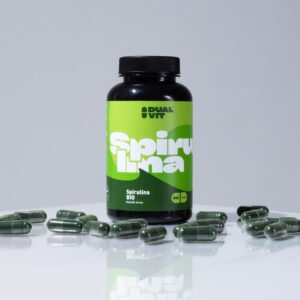 Spirulina BIO, 420 mg, 90 kapslí – podporující kontrolu tělesné hmotnosti