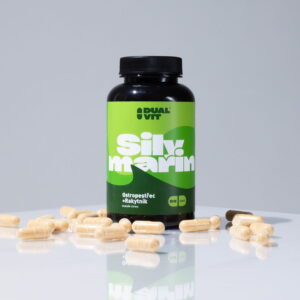 Silymarin – Ostropestřec + Rakytník, 300 mg, 90 kapslí – přispívající k normálnímu trávení