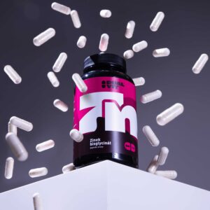 Zinek Bisglycinát, 15 mg, 90 kapslí – podporující zdravou pokožku a imunitní systém