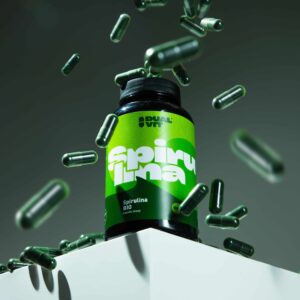 Spirulina BIO, 420 mg, 90 kapslí – podporující kontrolu tělesné hmotnosti