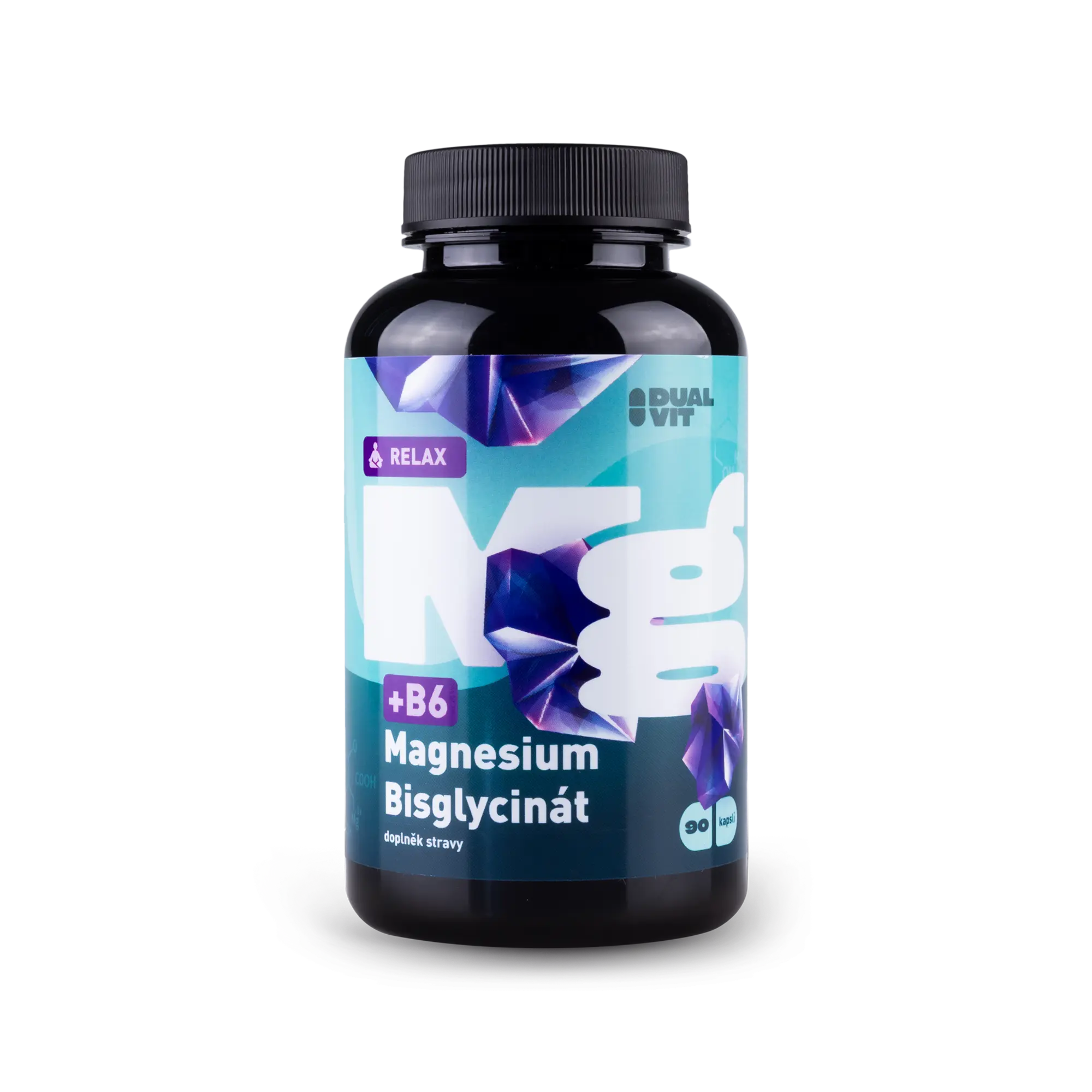 Magnesium Bisglycinát, 1000 mg, 90 kapslí – pro podporu večerního klidu a snížení únavy