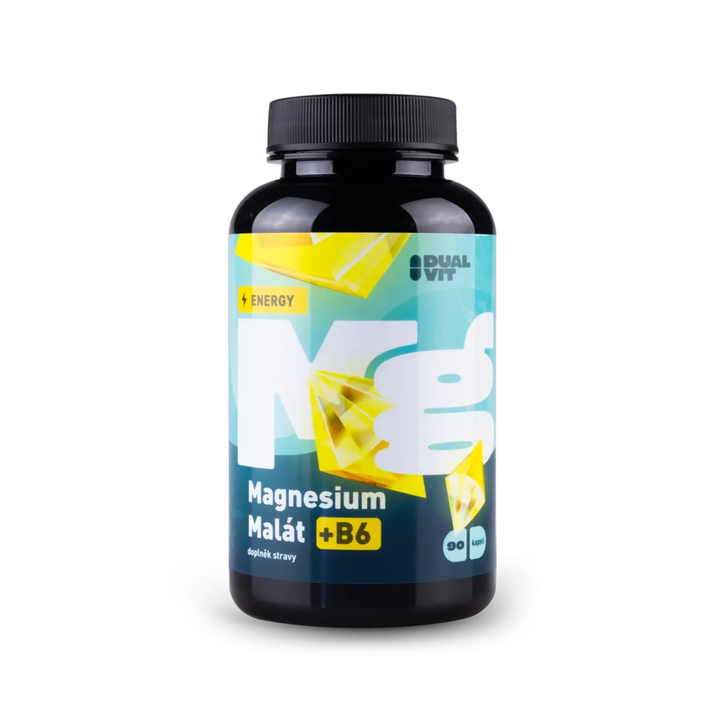 Magnesium Malát, 1000 mg, 90 kapslí – pro podporu energie a rovnováhy