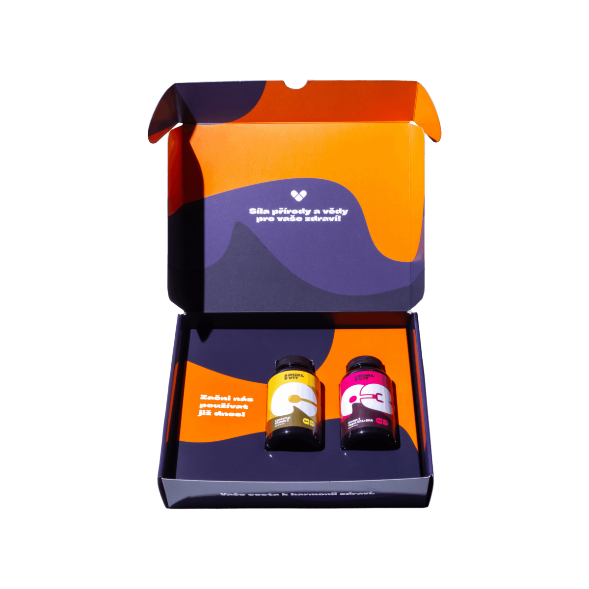 IMUNO Balíček (Lipozomální Vitamín C + Omega 3 Vegan)